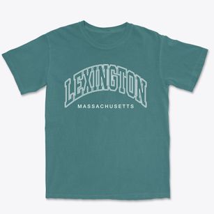Lexington Massachusetts Inline Premium Heavyweight T-shirt