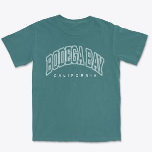 Bodega Bay California Inline Premium Heavyweight T-shirt