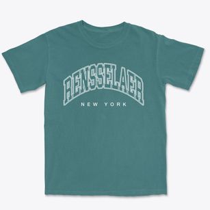 Rensselaer New York Inline Premium Heavyweight T-shirt
