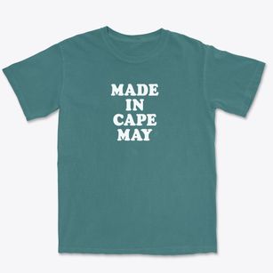 Cape May New Jersey Classic 70s Premium Heavyweight T-shirt
