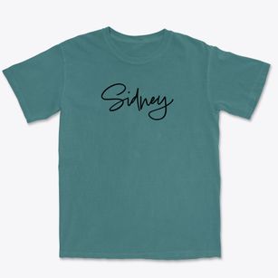 Sidney New Jersey Freestyle Premium Heavyweight T-shirt