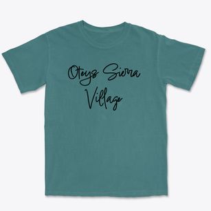 Oteys Sierra Village California Freestyle Premium Heavyweight T-shirt