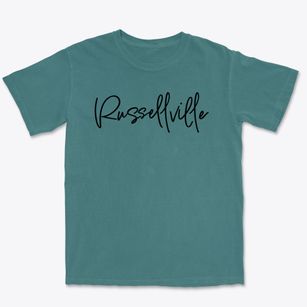 Russellville Arkansas Freestyle Premium Heavyweight T-shirt