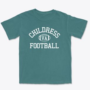 Childress Virginia Football Premium Heavyweight T-shirt