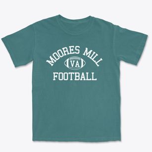 Moores Mill Virginia Football Premium Heavyweight T-shirt