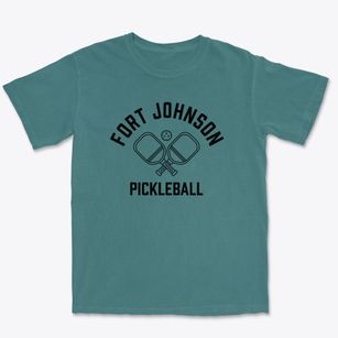 Fort Johnson New York Pickleball Premium Heavyweight T-shirt