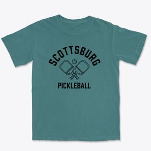 Scottsburg Virginia Pickleball Premium Heavyweight T-shirt