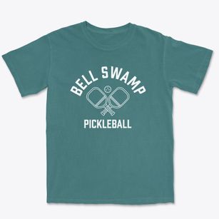 Bell Swamp North Carolina Pickleball Premium Heavyweight T-shirt