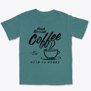   Fresh Coffee Premium Heavyweight T-shirt