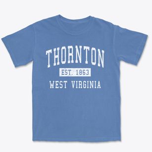 Thornton West Virginia Classic Established Premium Heavyweight T-shirt