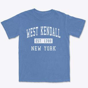 West Kendall New York Classic Established Premium Heavyweight T-shirt