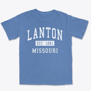 Lanton Missouri Classic Established Premium Heavyweight T-shirt