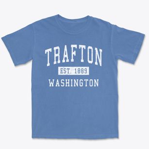 Trafton Washington Classic Established Premium Heavyweight T-shirt