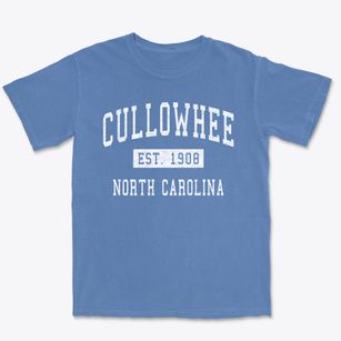 Cullowhee North Carolina Classic Established Premium Heavyweight T-shirt