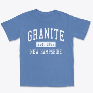 Granite New Hampshire Classic Established Premium Heavyweight T-shirt