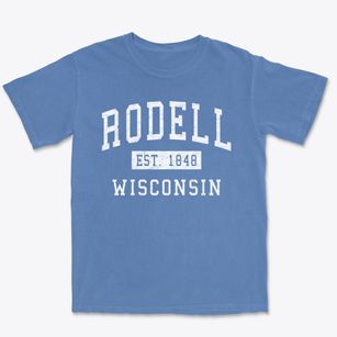 Rodell Wisconsin Classic Established Premium Heavyweight T-shirt