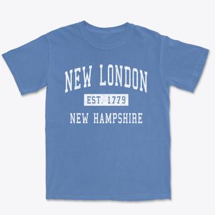 New London New Hampshire Classic Established Premium Heavyweight T-shirt