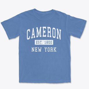Cameron New York Classic Established Premium Heavyweight T-shirt