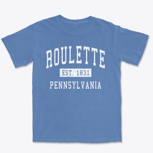 Roulette Pennsylvania Classic Established Premium Heavyweight T-shirt