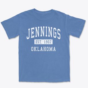 Jennings Oklahoma Classic Established Premium Heavyweight T-shirt