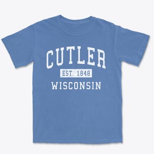Cutler Wisconsin Classic Established Premium Heavyweight T-shirt