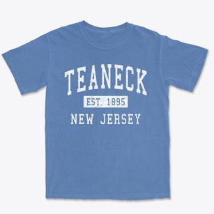Teaneck New Jersey Classic Established Premium Heavyweight T-shirt