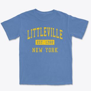 Littleville New York Classic Established Premium Heavyweight T-shirt