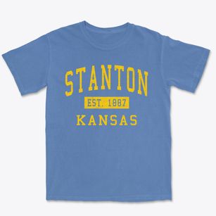 Stanton Kansas Classic Established Premium Heavyweight T-shirt