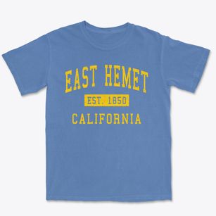 East Hemet California Classic Established Premium Heavyweight T-shirt