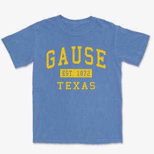 Gause Texas Classic Established Premium Heavyweight T-shirt