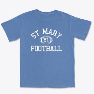 St Mary Parish Classic Football Premium Heavyweight T-shirt