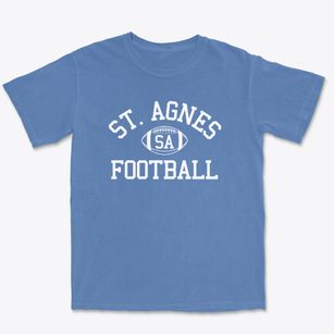 Saint Agnes School Classic Football Premium Heavyweight T-shirt