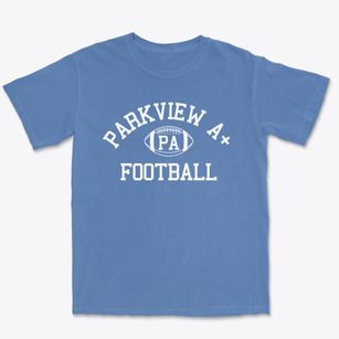 Parkview A+ Magnet School Classic Football Premium Heavyweight T-shirt