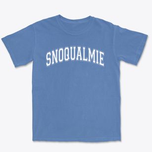 Snoqualmie Middle School Varsity Arch Premium Heavyweight T-shirt