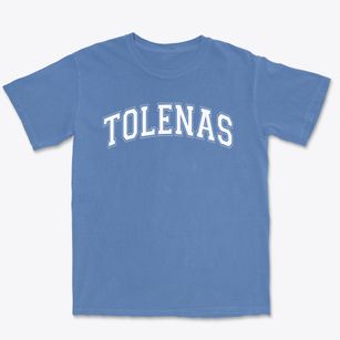 Tolenas Elementary School Varsity Arch Premium Heavyweight T-shirt