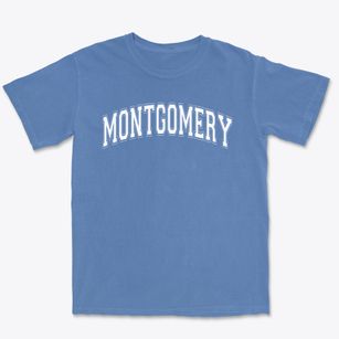 Montgomery Middle School Varsity Arch Premium Heavyweight T-shirt