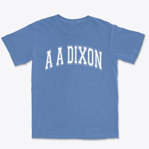 A A Dixon Elementary School Varsity Arch Premium Heavyweight T-shirt