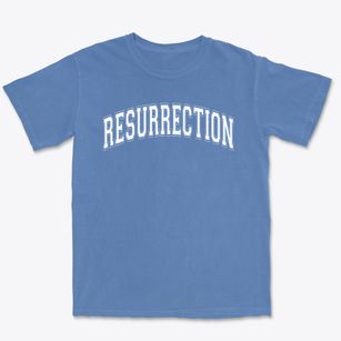 Resurrection College Prep High School Varsity Arch Premium Heavyweight T-shirt
