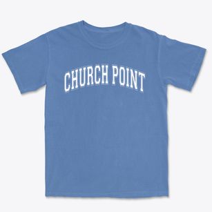Church Point High School Varsity Arch Premium Heavyweight T-shirt