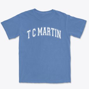T C Martin Elementary School Varsity Arch Premium Heavyweight T-shirt