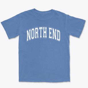 North End Elementary School Varsity Arch Premium Heavyweight T-shirt