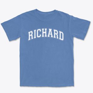 Junior High School 8 Richard S Grossley Varsity Arch Premium Heavyweight T-shirt
