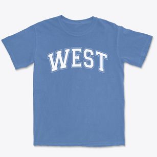 West Middle School Varsity Arch Premium Heavyweight T-shirt