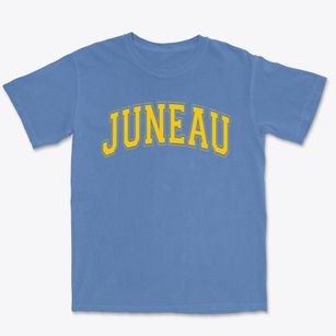 Juneau Christian School Varsity Arch Premium Heavyweight T-shirt