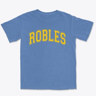Robles Elementary School Varsity Arch Premium Heavyweight T-shirt