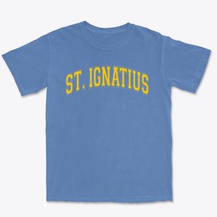 Saint Ignatius School Varsity Arch Premium Heavyweight T-shirt