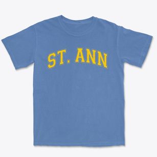 St. Ann Parish Varsity Arch Premium Heavyweight T-shirt