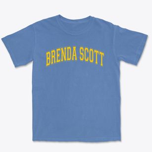 Brenda Scott Academy For Theatre Arts Varsity Arch Premium Heavyweight T-shirt