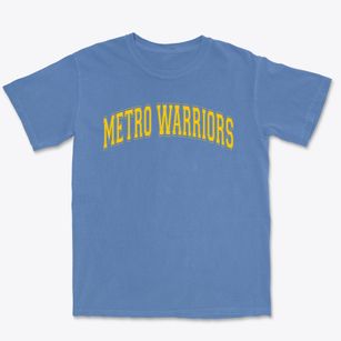 Metro Warriors Varsity Arch Premium Heavyweight T-shirt