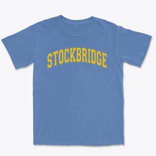 Stockbridge Elementary School Varsity Arch Premium Heavyweight T-shirt